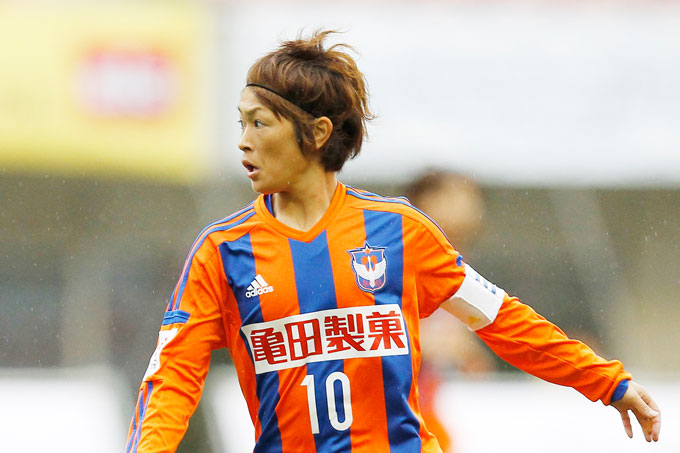 レディース・上尾野辺 めぐみ選手　なでしこジャパン（日本女子代表）リオデジャネイロオリンピック女子アジア最終予選直前合宿メンバーに選出