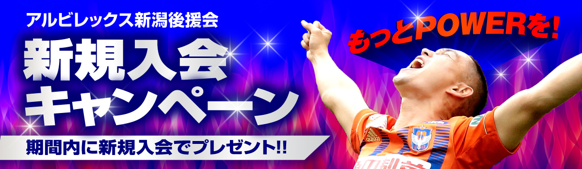 アルビレックス新潟 公式サイト Albirex Niigata Official Website