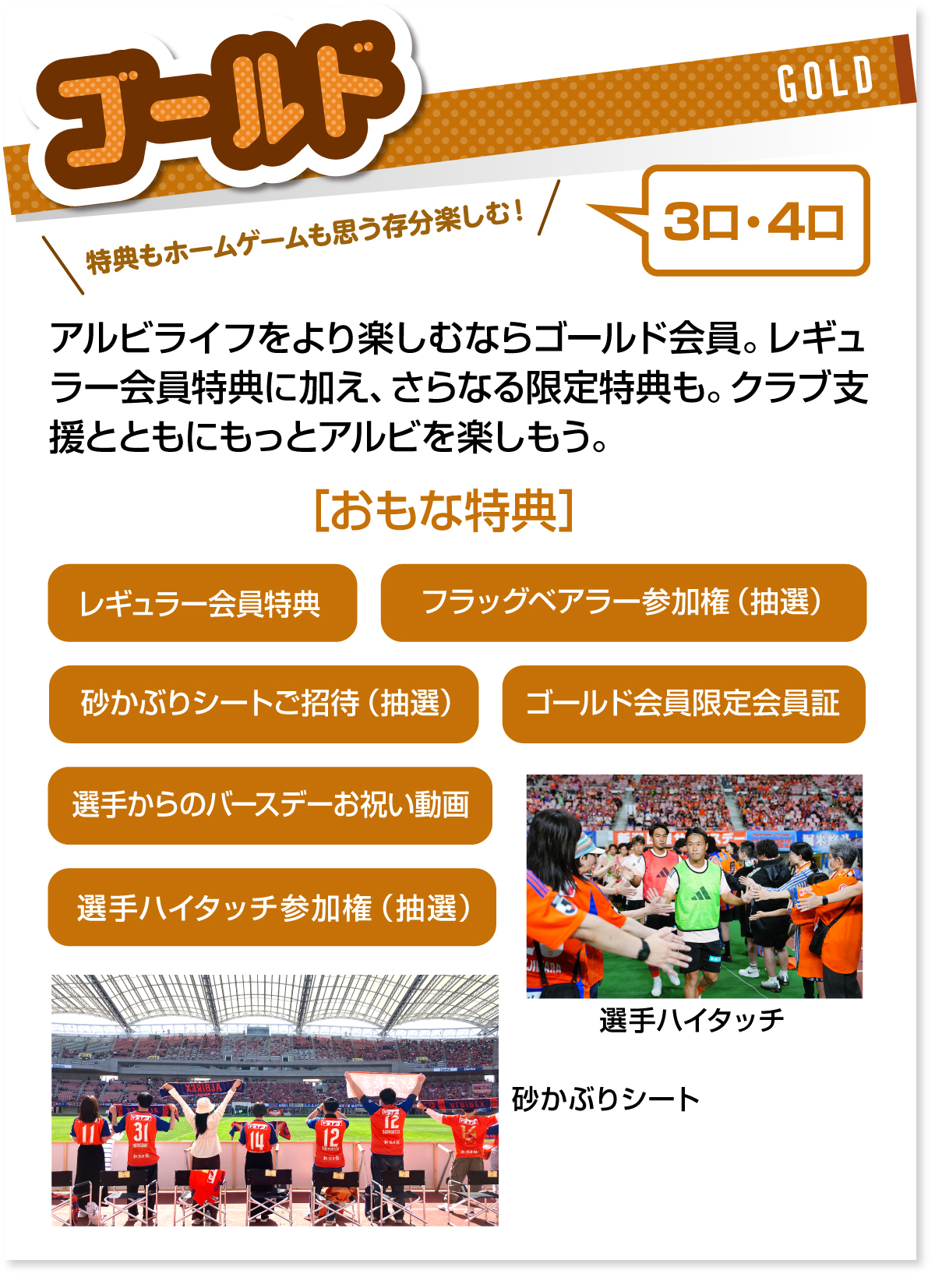 ゴールドコース説明