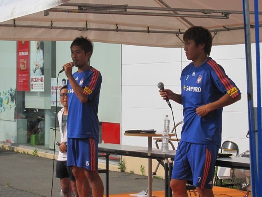 【フォト日記】ドコモショップ亀田店選手イベント、ナミックスゆめづくりサッカークリニック開催！