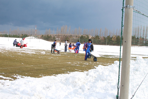 【フォト日記】雪にも負けず