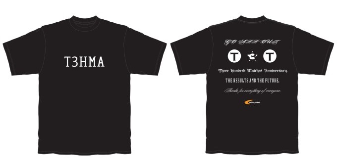 田中達也選手監修　Ｊ1リーグ通算300試合出場達成記念Ｔシャツ発売のお知らせ