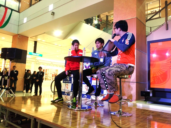 【フォト日記】リバーサイド千秋 アピタ長岡店イベントに大野選手と川浪選手が参加しました！