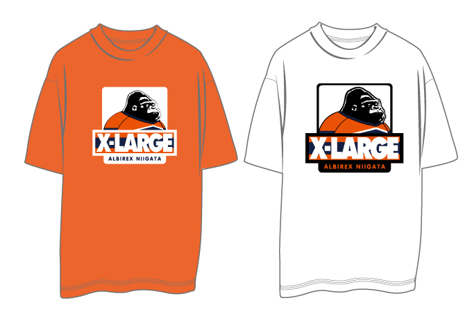 アルビレックス新潟　×　XLARGEコラボＴシャツ販売のお知らせ