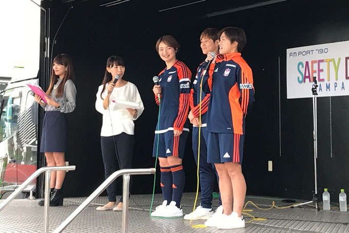 【フォト日記】レディース選手が『セーフティドライブ オータムフェスタ』に参加！