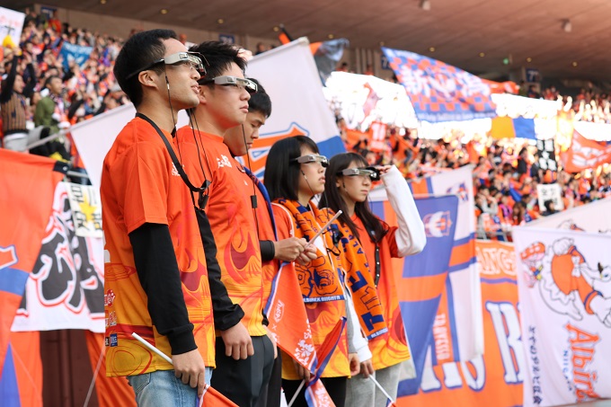 AR（拡張現実）スペシャルスタジアムツアーを11月17日レノファ山口ＦＣ戦で開催！シーズンパスホルダー40名限定で参加者募集！