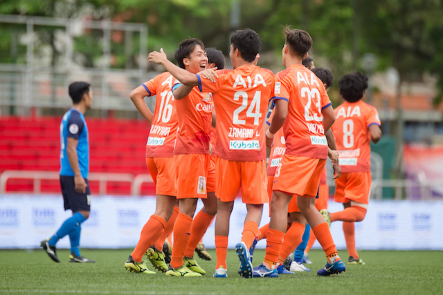 シンガポール・アルビレックス新潟・S シンガポールプレミアリーグ 第8節 試合結果