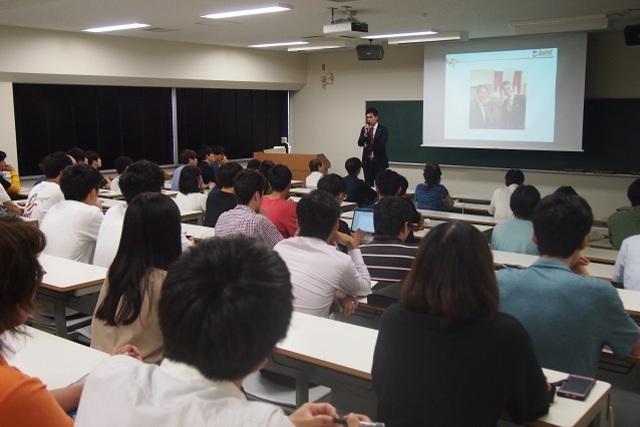 【フォト日記】新潟大学での講演会に是永社長が登壇