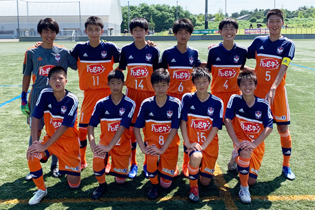 U-15長岡・2019JリーグU-14ポラリスリーグ グループB第2節 試合結果