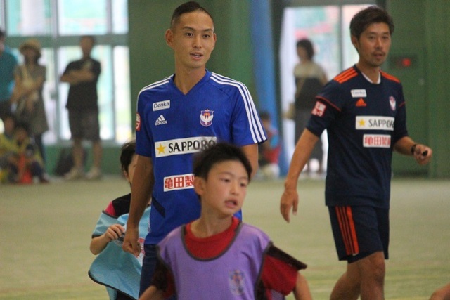 【フォト日記】西区で「新潟市ドキドキ・ワクワクふれあいサッカー教室」を開催
