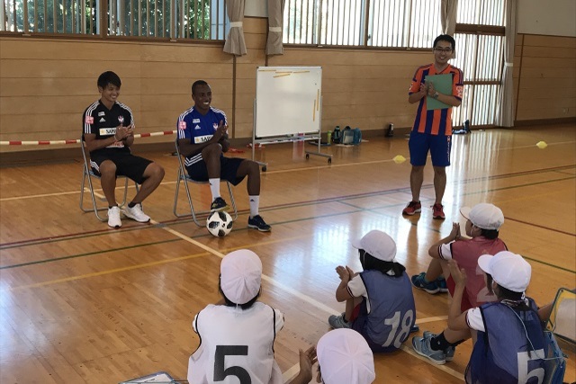 【10月】トップチーム選手による小学校訪問のお知らせ