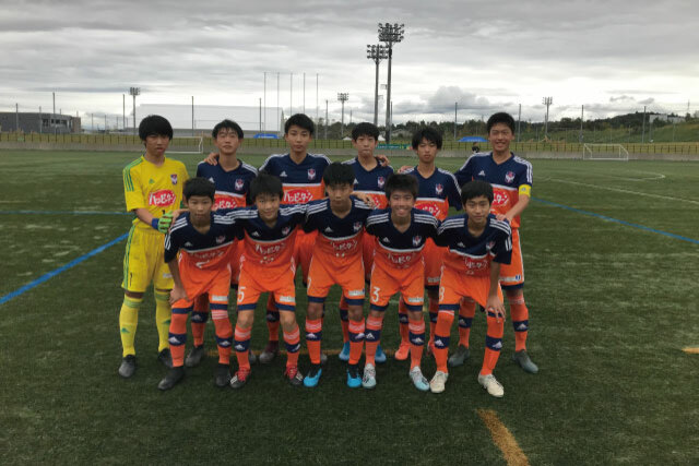 U-15長岡・2019JリーグU-14ポラリスリーグ グループB第6節 試合結果