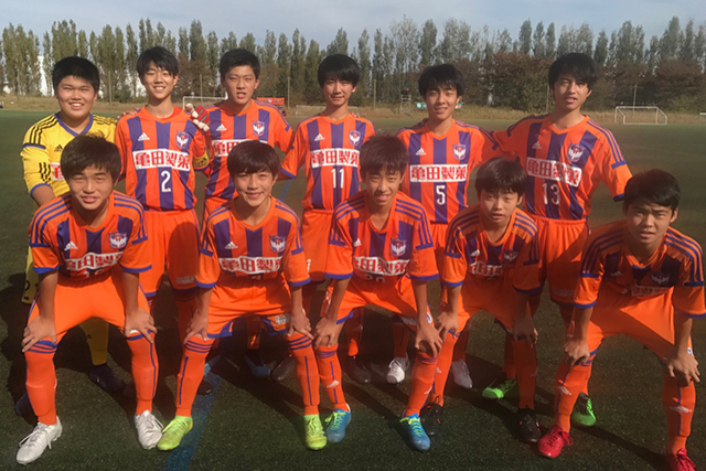 U-15新潟・2019ＪリーグU-14ポラリスリーグ　グループＡ 第9節 試合結果