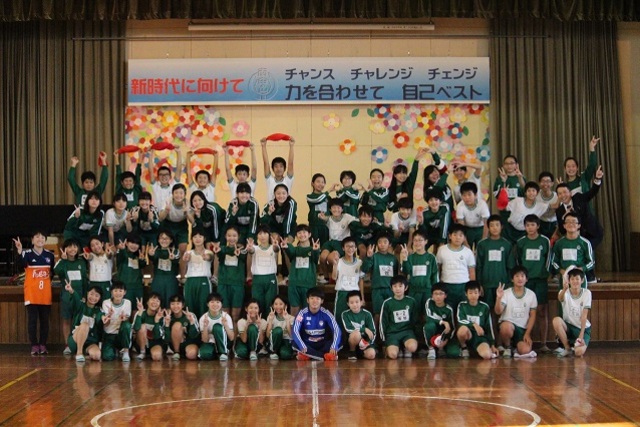 【11月】トップチーム選手による小中学校訪問のお知らせ