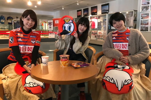 【3，4月のホームゲーム開催は延期となりました】 肌寒い春先はラウンジであったか観戦！ 女性限定“あったか女子ラウンジシート”販売！ 