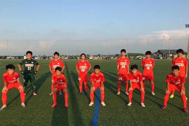 U-15・第35回日本クラブユースサッカー（U-15）選手権 第26回 新潟県予選大会3回戦 試合結果