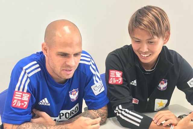 【フォト日記】シルビーニョ選手が新潟市立巻北小学校の皆さんと交流