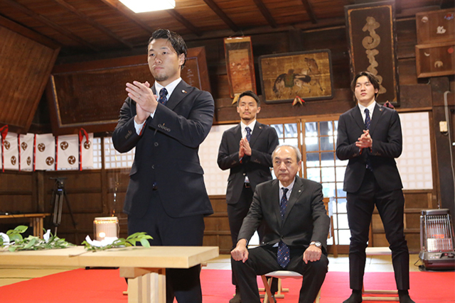 【フォト日記】必勝祈願＆佐久間豊新潟県副知事への表敬訪問