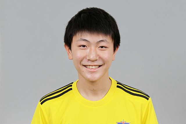U-15・内山翔太選手　U-15日本代表候補トレーニングキャンプメンバーに選出のお知らせ