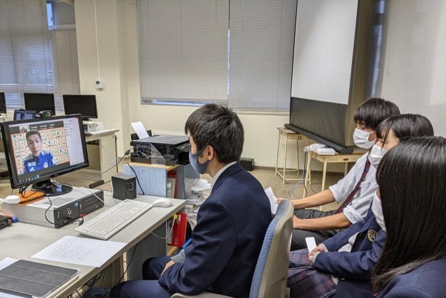 【フォト日記】福田晃斗選手が新潟県立中条高等学校の「保健講話」に講師として参加