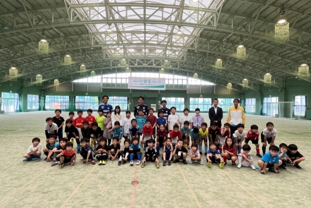 【フォト日記】明治安田生命新潟支社 サッカー教室を開催！！