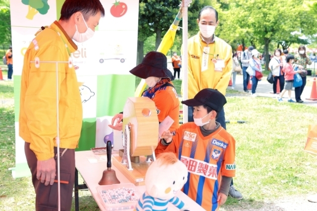9月18日（日）水戸戦にコープデリにいがたブースが登場！ 