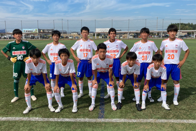 U-15・高円宮杯JFA U-15・U-13サッカーリーグ2022　第9回北信越リーグ 第13節 試合結果