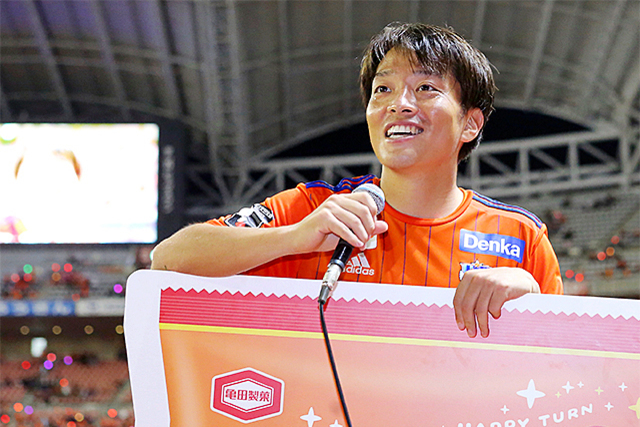 9月25日（日）大宮戦 オレンジトラックの「プレーヤーズトークショー」に高木善朗選手が出演！