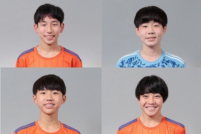 U-15・上田 陸 選手、松浦 大翔 選手、森山 裕太 選手、山﨑 琉偉 選手が2022年ナショナルトレセンＵ-14（後期）メンバーに選出のお知らせ