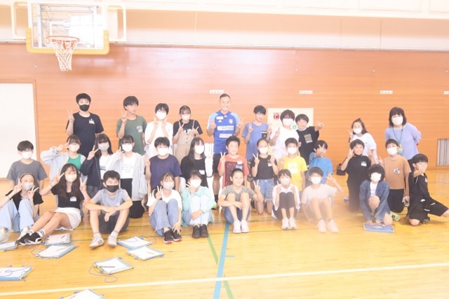 【フォト日記】早川史哉選手が新潟市立鳥屋野小学校でがん教育の講話を実施