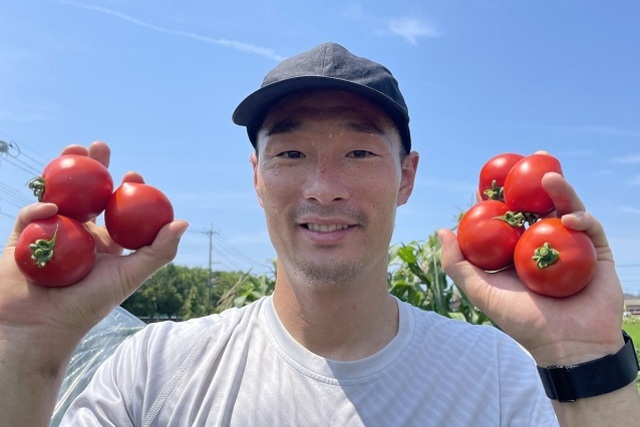 【“ニイガタガミカタ”プロジェクト】道の駅たがみで田上大地選手が育てた野菜販売のお知らせ