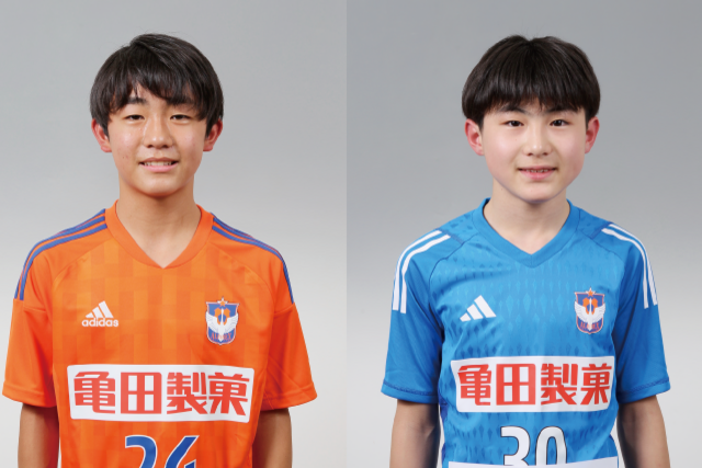 U-15・浅香郁斗選手、佐藤大知選手が2023年ナショナルトレセンＵ-14（後期）メンバーに選出のお知らせ