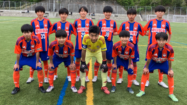 U-15・2025JリーグU-14ポラリスリーグ第1節　試合結果