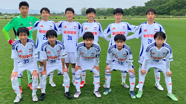 U-15・2025JリーグU-14ポラリスリーグ第3節　試合結果