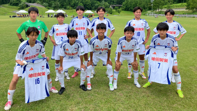 U-15・第37回北信越クラブユースサッカー選手権（U-15）大会2回戦　試合結果