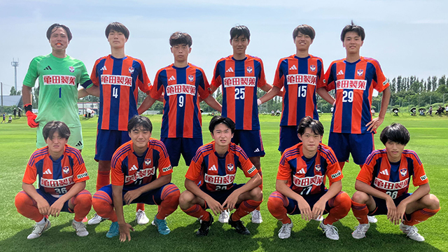 U-18・2025 Jユースカップ第31回Jリーグユース選手権1stラウンドB第3節 試合結果