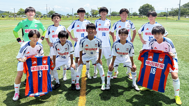 U-15・第37回北信越クラブユースサッカー選手権（U-15）大会 準々決勝 試合結果