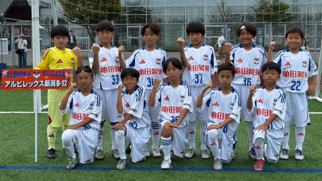 U-12・2025年マルソーカップ第23回新潟県キッズサッカー大会 予選リーグ 試合結果