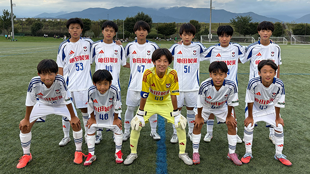 U-13サッカーリーグ2025 第12回北信越リーグ第14節 試合結果