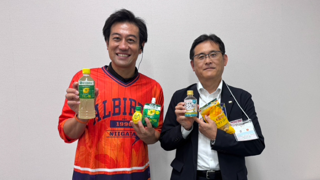 【フォト日記】ポッカサッポロフード＆ビバレッジ「ポッカサッポロ商品を買ってアルビレックス新潟を応援しよう！」