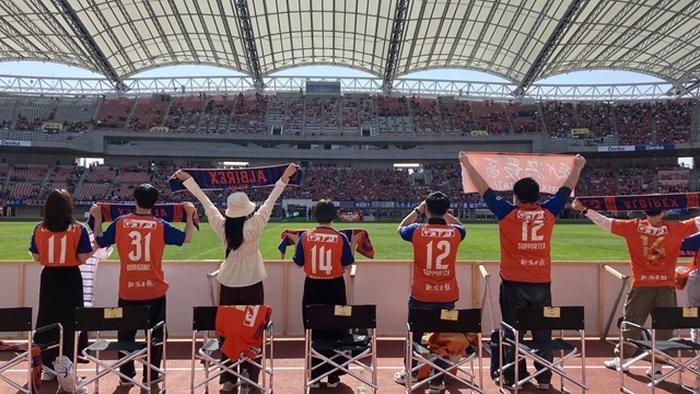 【4月4日（土）金沢戦】アルビレックス新潟後援会プラチナ・ゴールド会員限定「砂かぶりシートご招待」追加募集のお知らせ