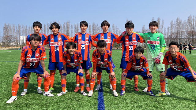 U-15・2026JリーグU-14ポラリスリーグ第2節 試合結果