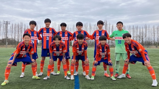 U-15・2026JリーグU-14ポラリスリーグ第3節 試合結果