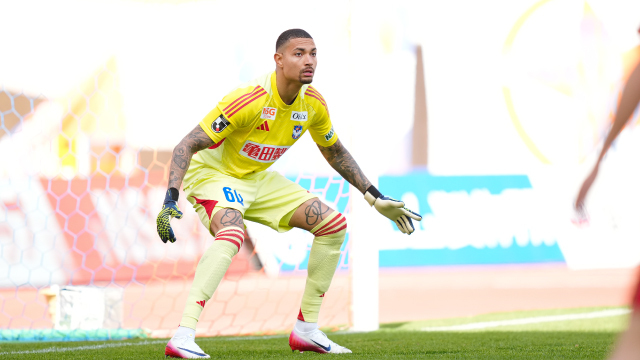 バウマン 選手 3月度「明治安田Ｊ２・Ｊ３百年構想リーグ WEST-A 月間ベストセーブ」受賞のお知らせ