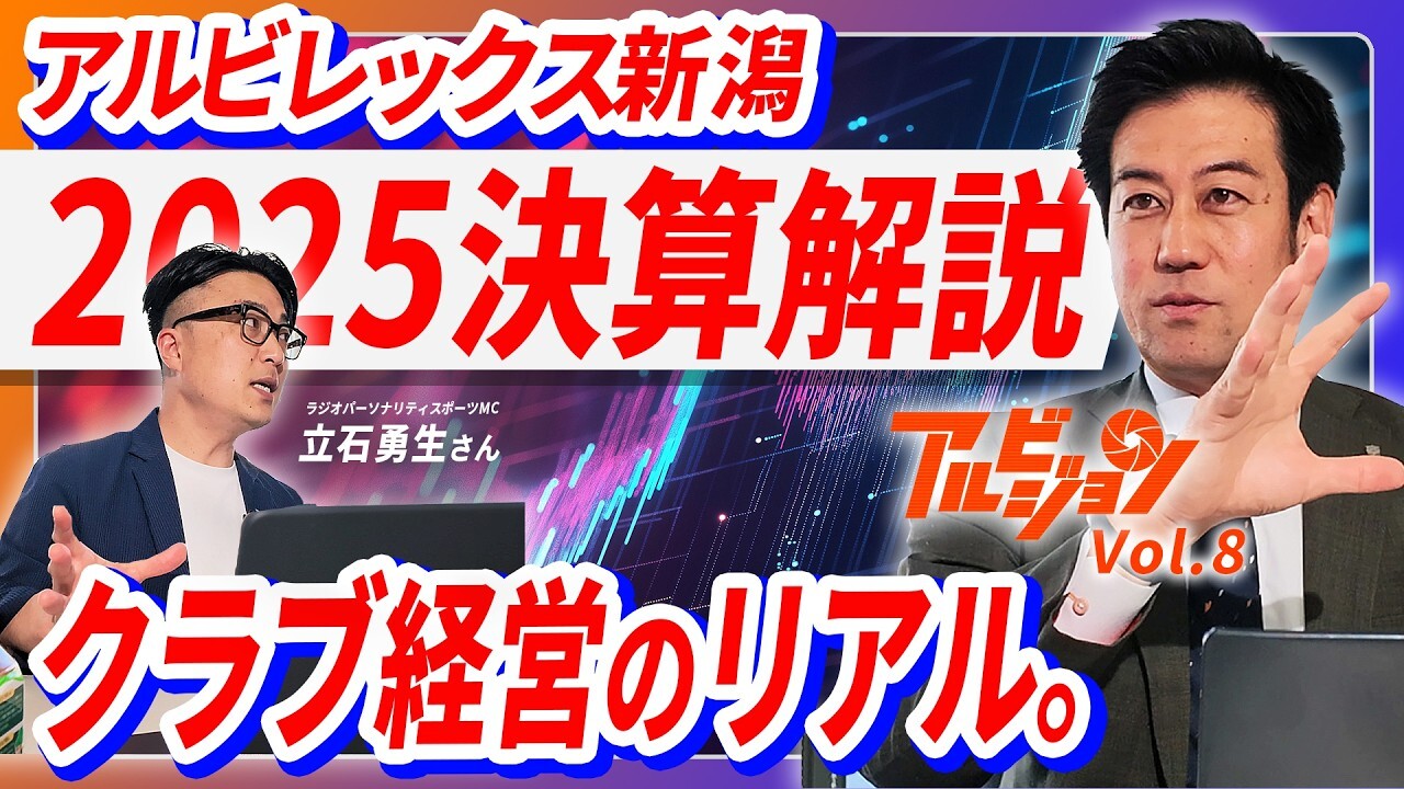 アルビレックス新潟 - アルビジョン - Vol.8 2025年度アルビレックス
