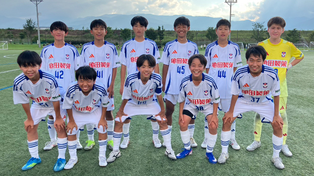 U-15・U-13サッカーリーグ2026 第13回北信越リーグ第9節 試合結果