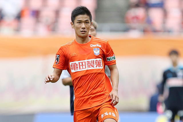福田 晃斗 選手 契約更新のお知らせ - アルビレックス新潟 公式サイト