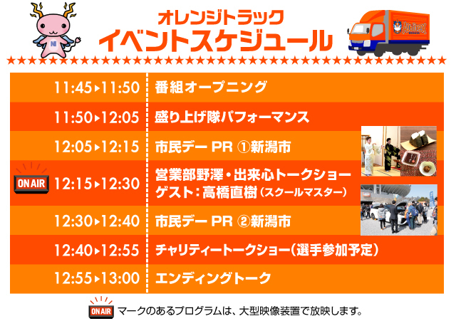 上位対決を見逃すな 5月23日京都サンガf c 戦 オレンジトラック Powered By Ncv イベントのお知らせ アルビレックス新潟 公式サイト Albirex Niigata Official Website 上位対決を見逃すな 5月23日京都サンガf c 戦 オレンジトラック Powered By Ncv イベントのお知らせ アルビレックス新潟 公式サイト Albirex Niigata Official Website