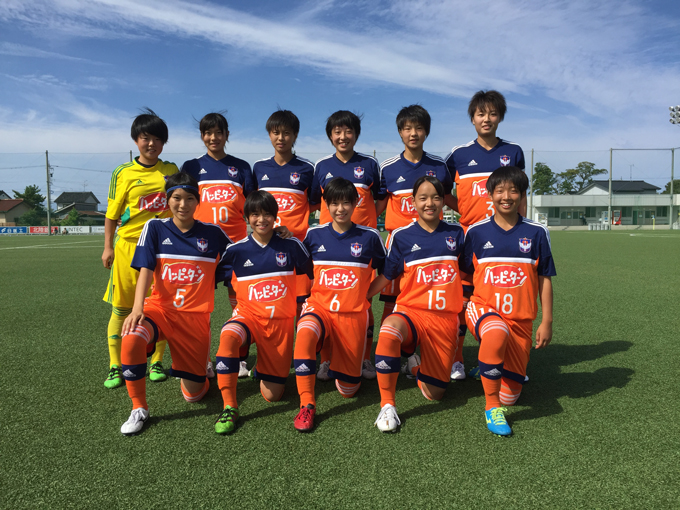 レディースu 18 16北信越女子サッカーリーグ第8節 富山レディースサッカークラブ戦試合結果 アルビレックス新潟 公式サイト Albirex Niigata Official Website